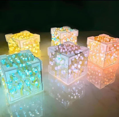 "BloomGlow™ Mini Tulip Lamp – Soft LED Flower Light"